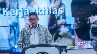 Menparekraf Sandiaga Uno.