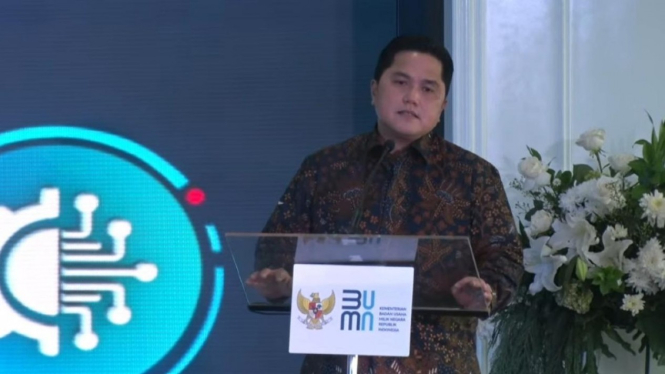 Menteri BUMN Erick Thohir.