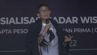 Menparekraf Sandiaga Uno.