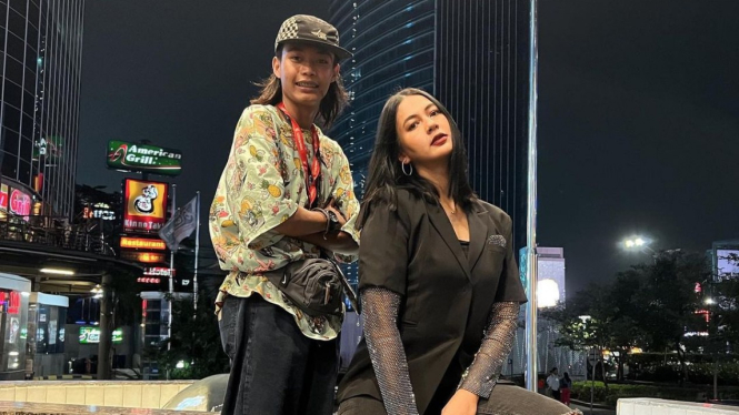 Paula Verhoeven ambil bagian dalam gelaran Citayam Fashion Week
