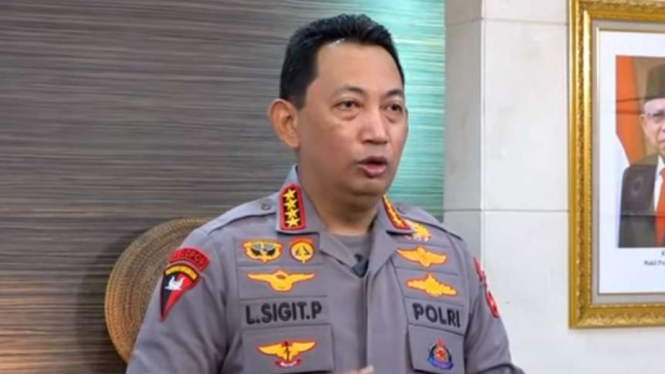 Kapolri Jenderal Listyo Sigit Prabowo.