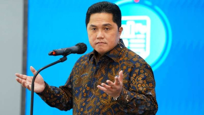 Menteri BUMN Erick Thohir.