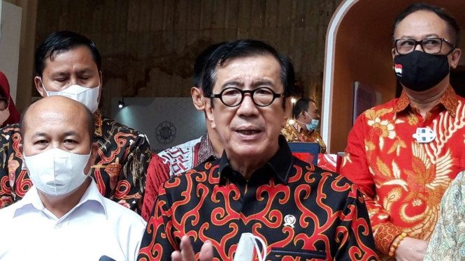Menteri Hukum dan HAM Yasonna Laoly