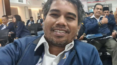 Wakil Ketua Umum DPP Partai Garuda Teddy Gusnaidi.