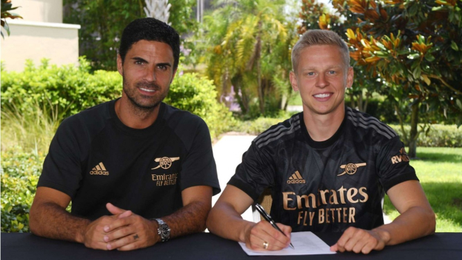 Resmi Oleksandr Zinchenko Gabung Arsenal