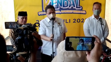 Menko Perekonomian Airlangga Hartarto.