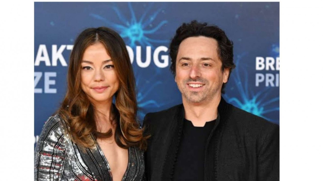Nicole Shanahan dan Sergey Brin.