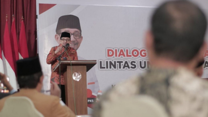 Ketua Majelis Syura PKS Habib Salim Segaf Al Jufri