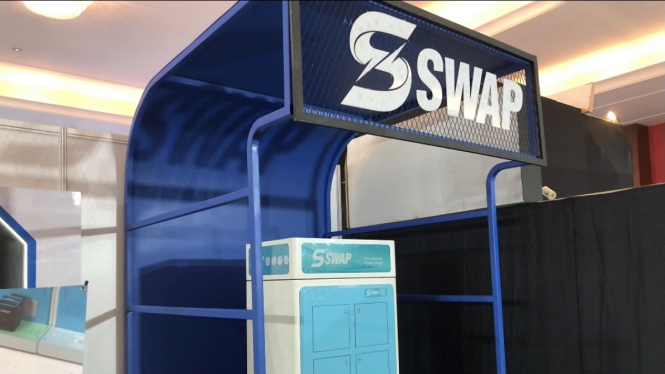 Swap baterai untuk penggunaan motor listrik
