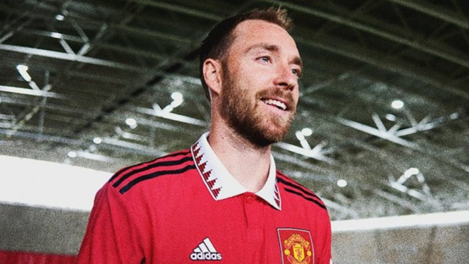 Gelandang Manchester United, Christian Eriksen