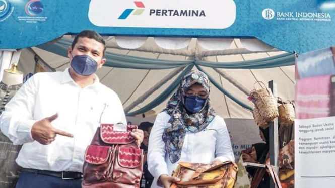 Program Pendanaan UMK Pertamina buat pengusaha kecil naik kelas.