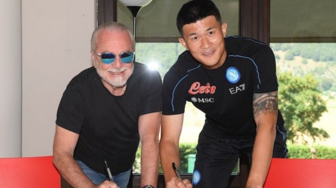 Napoli resmi rekrut bek asal Korea Selatan, Kim Min-jae. 