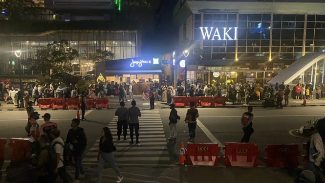 Polisi jaga lokasi Citayam Fashion week