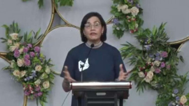 Menteri Keuangan Sri Mulyani Indrawati. 