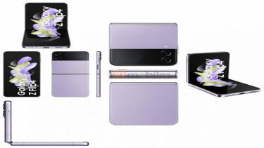Render Samsung Galaxy Z Flip4.