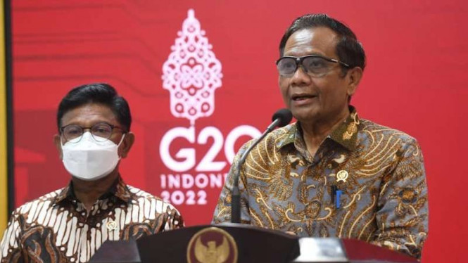 Menkopolhukam Mahfud MD