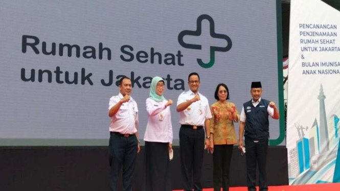 Anies Baswedan meresmikan pengganti nama rumah sakit jadi rumah sehat