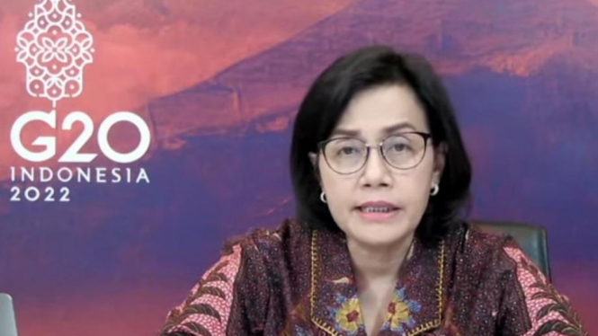 Menteri Keuangan Sri Mulyani.
