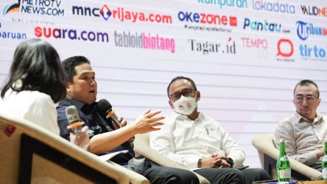Menteri BUMN Erick Thohir.