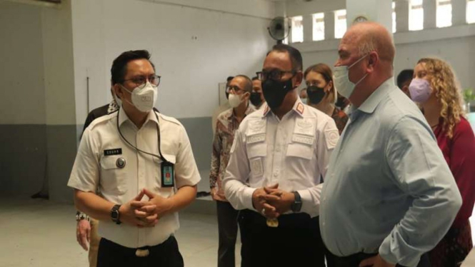 Duta Besar Program Kontra Terorisme Australia datangi Lapas Cipinang