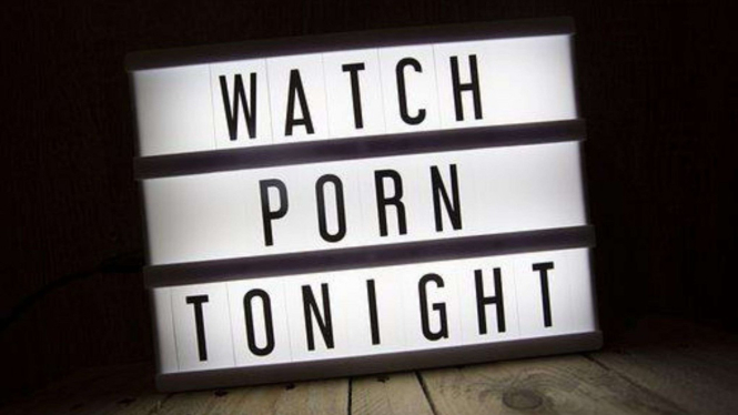 Ilustrasi pornografi.