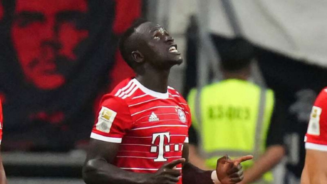Bomber Bayern Munich, Sadio Mane rayakan gol
