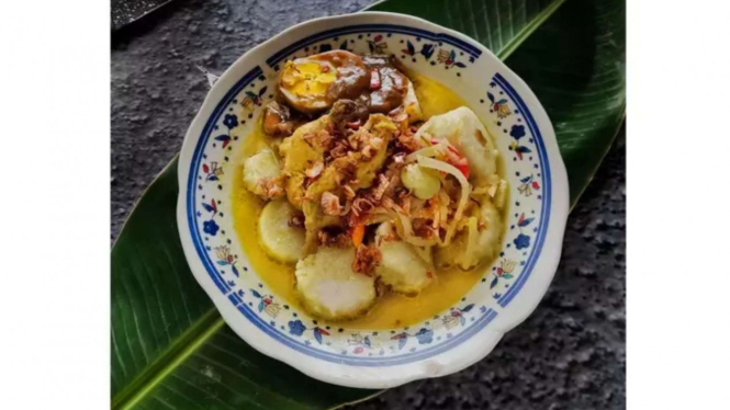 Resep lontong sayur