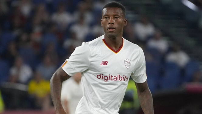 Gelandang AS Roma, Georginio Wijnaldum