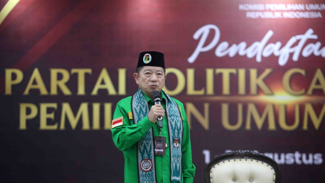 Ketua Umum DPP PPP Suharso Monoarfa