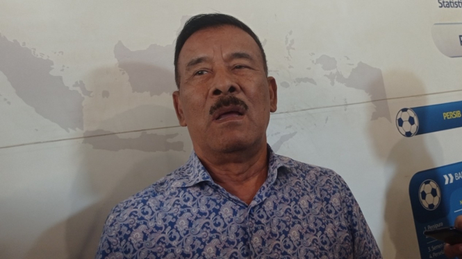 Komisaris PT Persib Bandung Bermartabat, Umuh Muchtar.