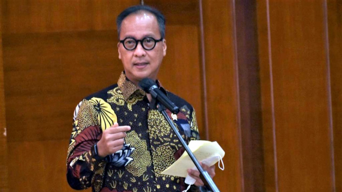 Menteri Perindustrian, Agus Gumiwang Kartasasmita.