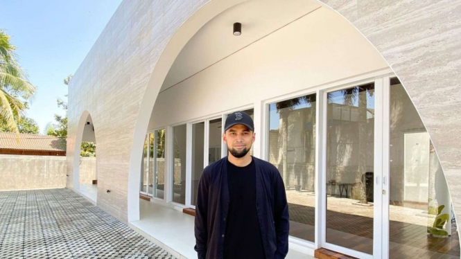 Pembangunan masjid milik Teuku Wisnu telah rampung