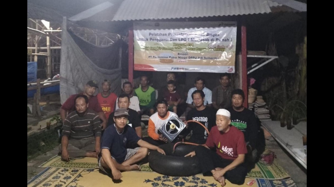Program Desa Energi Berdikari Pertamina. 