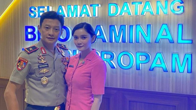 Seali Syah dan Brigjen Hendra Kurniawan