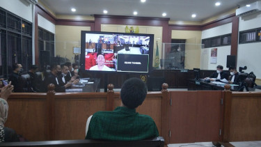Sidang Indra Kenz di PN Tangerang digelar secara daring