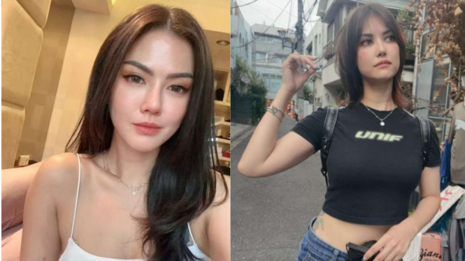 Nita Gunawan dan Miyabi atau Maria Ozawa