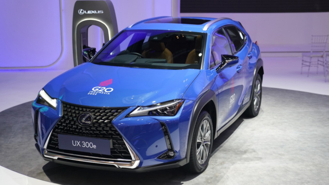 Lexus UX 300e yang akan digunakan di KTT G20