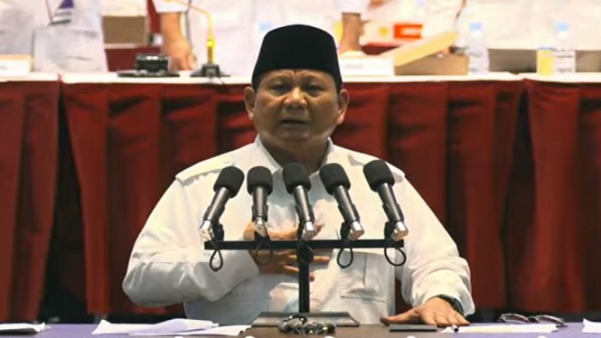 Ketua Umum Partai Gerindra Prabowo Subianto