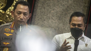 Kapolri Listyo Sigit Prabowo dan Kabareskrim