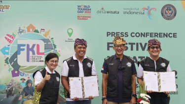 Peresmian 5 Desa Wisata Ramah Berkendara