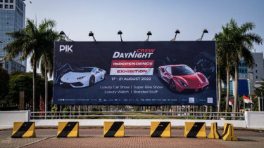 Ada acara pameran kendaraan mewah di PIK