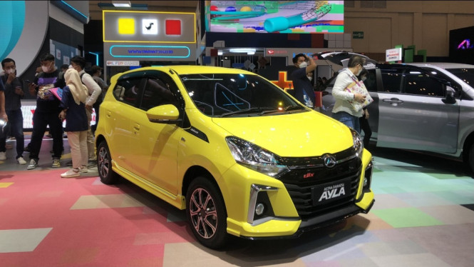 Mobil Daihatsu New Ayla di GIIAS 2022