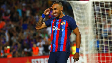 Penyerang Barcelona, Pierre-Emerick Aubameyang