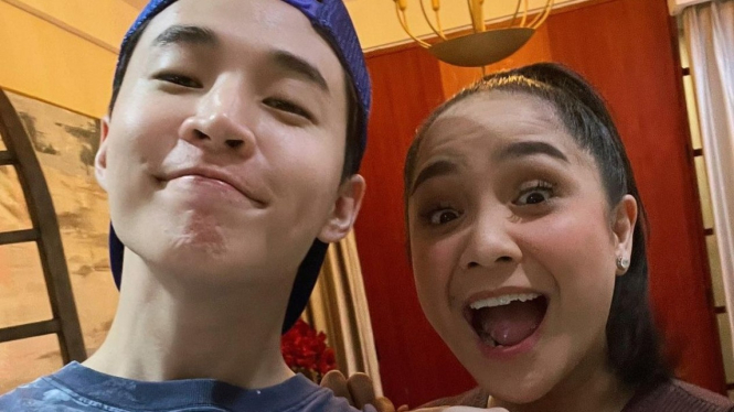 Henry Lau dan Nagita Slavina.