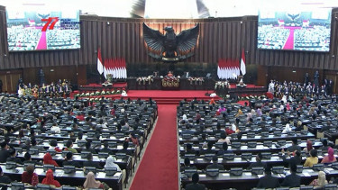 Sidang tahunan MPR RI 2022 jelang HUT RI ke 77