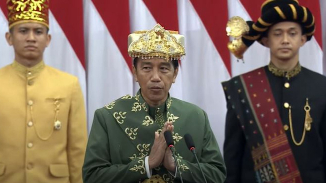 Pidato Presiden Joko Widodo di Sidang Tahunan MPR 2022
