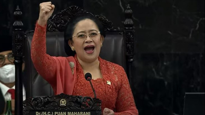 Puan Maharani Sidang Tahunan MPR 2022