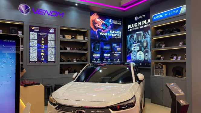 Booth Venom Audio di GIIAS 2022