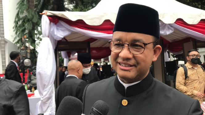 Gubernur DKI Anies Baswedan.