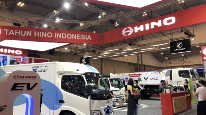 Booth Hino di GIIAS 2022